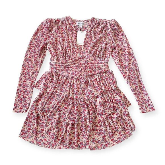 Sabina Musayev Verbena Mini Dress, Floral print, Size L, New with tag - Picture 7 of 16